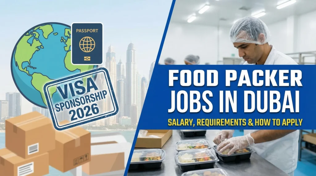 Food Packer Jobs in Dubai with Visa Sponsorship 2026 – Salary, Requirements & How to Apply