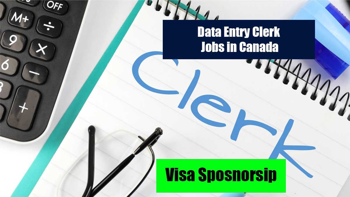Data Entry Clerk Jobs in Canada