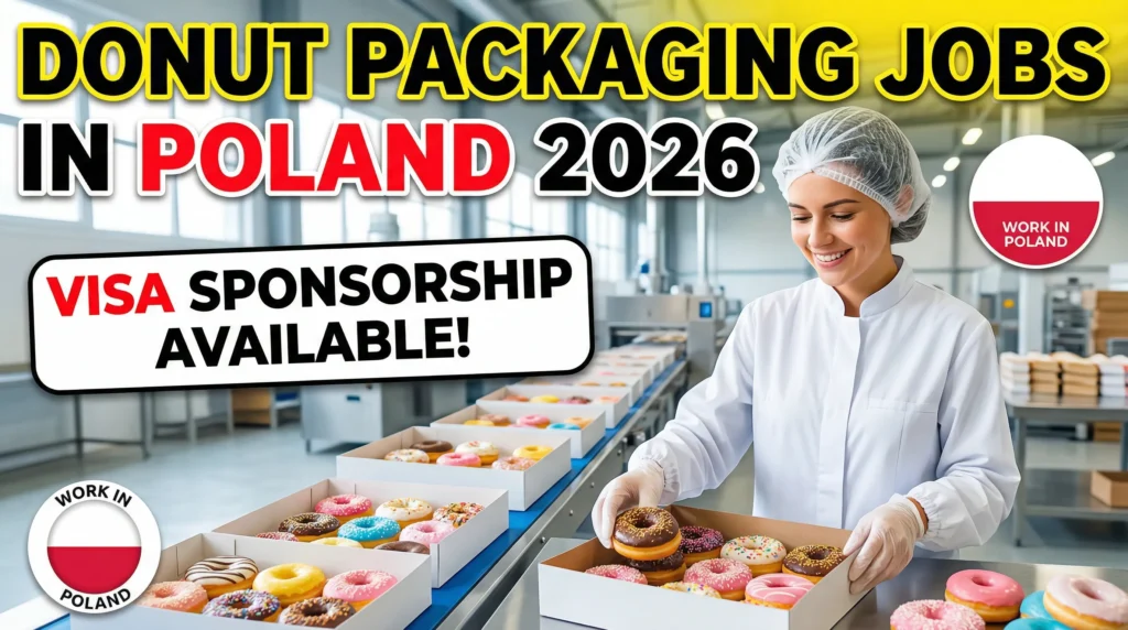 Donut Packaging Jobs in Poland with Visa Sponsorship 2026