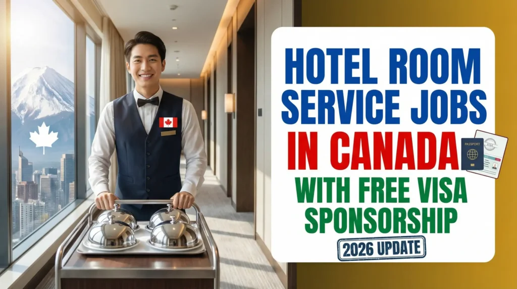Hotel Room Service Jobs in Canada with Free Visa Sponsorship (2026 Update)
