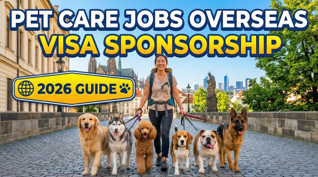 Pet Care and Dog Walking Jobs Overseas with Visa Sponsorship (2026 Guide)