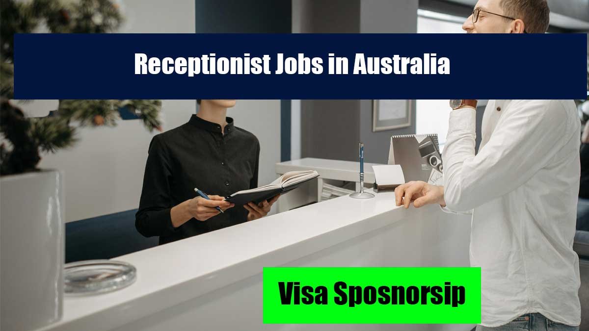 Receptionist Jobs in Australia with Visa Sponsorship (2025 Guide)