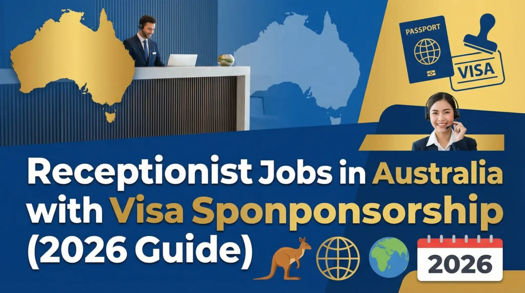 Receptionist Jobs in Australia with Visa Sponsorship (2026 Guide)