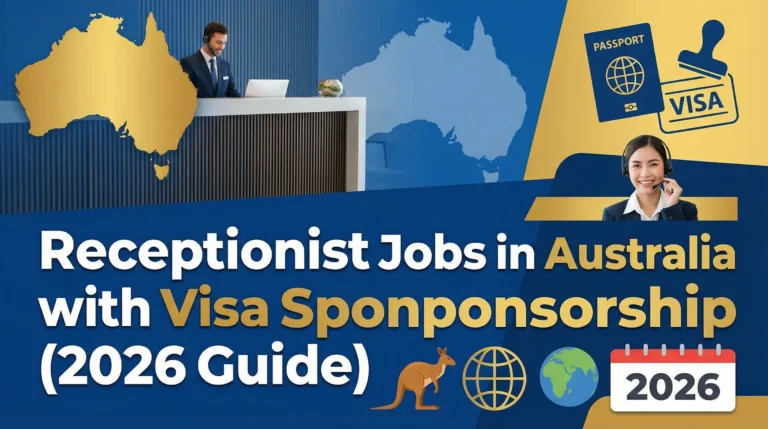 Receptionist Jobs in Australia with Visa Sponsorship (2026 Guide)