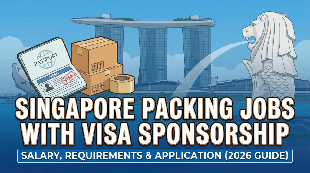Singapore Packing Jobs with Visa Sponsorship – Salary, Requirements & Application (2026 Guide)