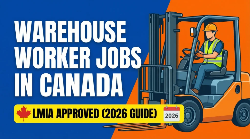 Warehouse Worker Jobs in Canada – LMIA Approved (2026 Guide)