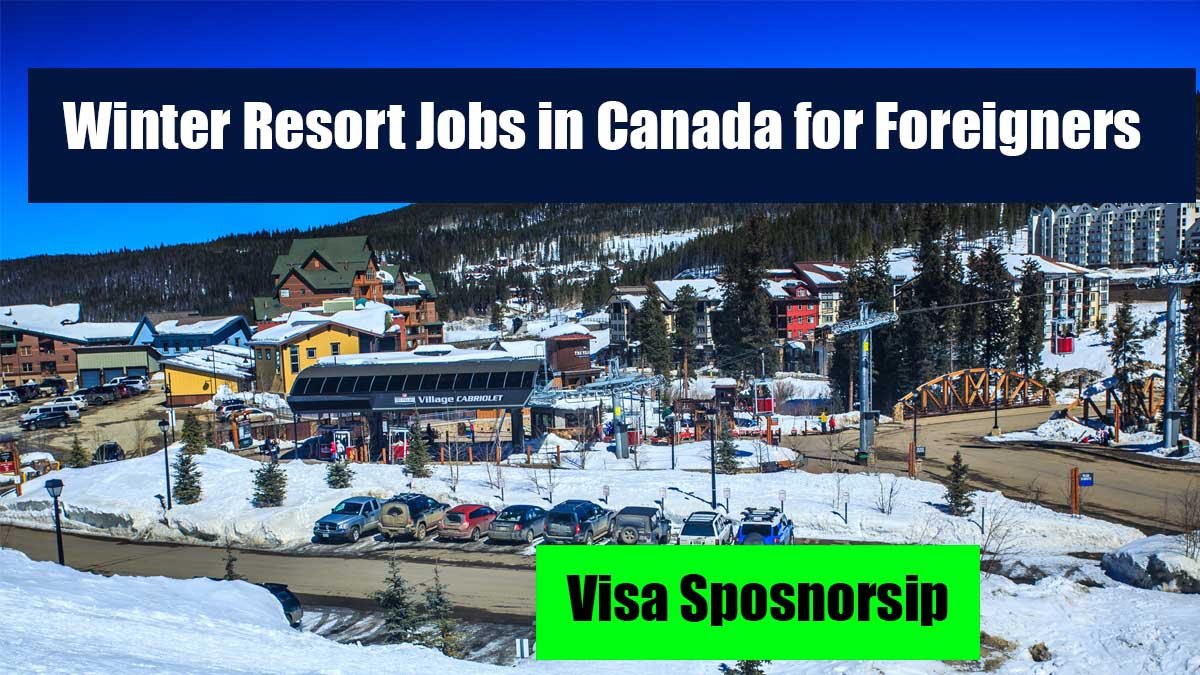 Winter Resort Jobs in Canada