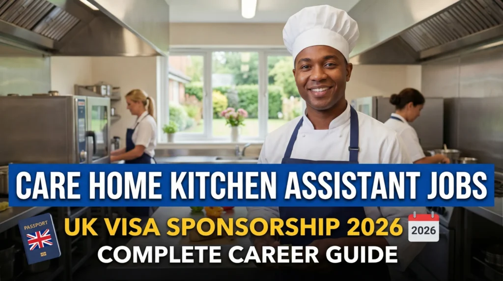 Care Home Kitchen Assistant Jobs in UK Visa Sponsorship 2026 – Complete Career Guide