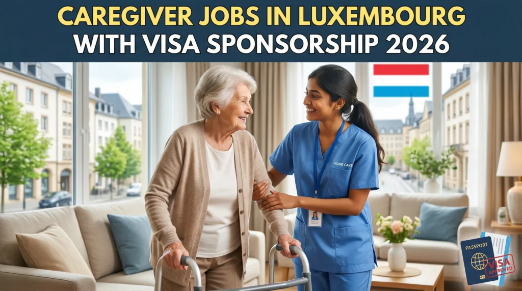 Caregiver Jobs in Luxembourg with Visa Sponsorship 2026 – Complete Guide for Foreign Workers