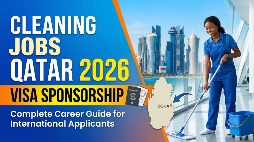 Cleaning Jobs in Qatar with Visa Sponsorship 2026 – Complete Career Guide for International Applicants
