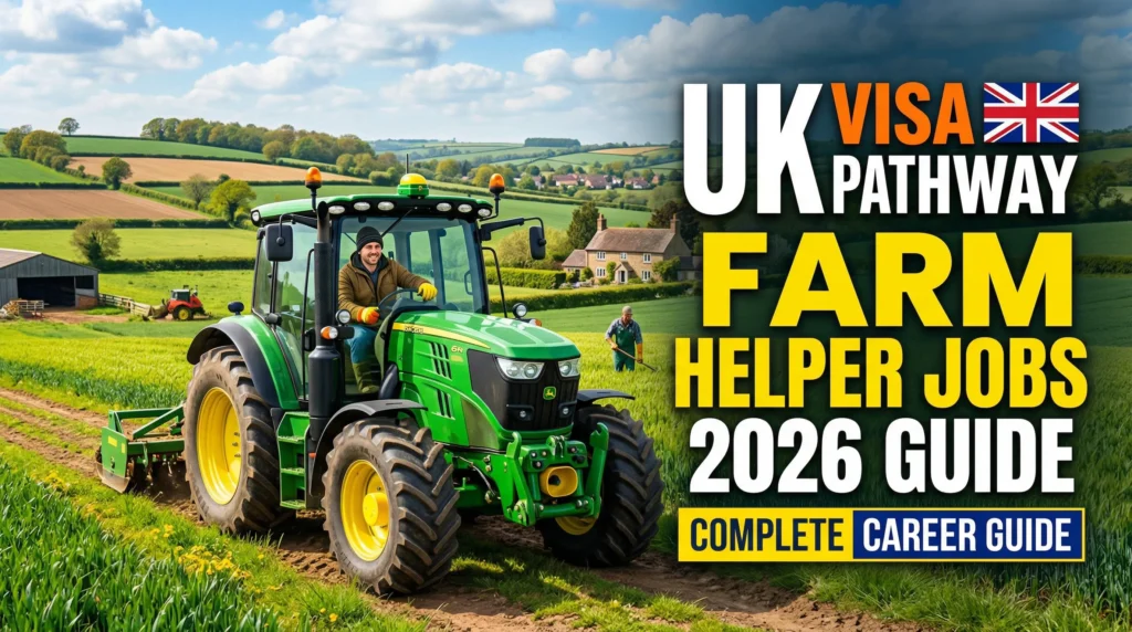 Farm Equipment Helper Jobs in UK Visa Pathway 2026 – Complete Career Guide
