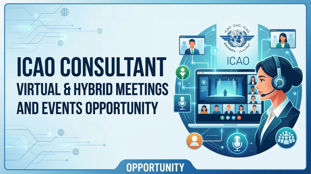ICAO Consultant Virtual and Hybrid Meetings and Events Opportunity