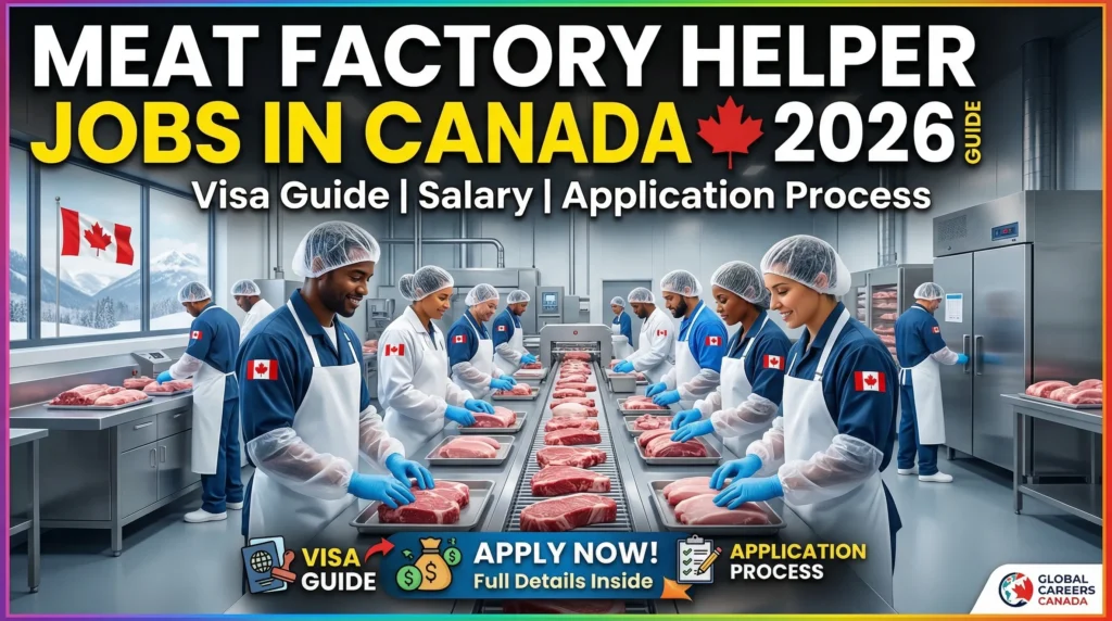 Meat Factory Helper Jobs in Canada 2026 – Visa Guide, Salary & Application Process