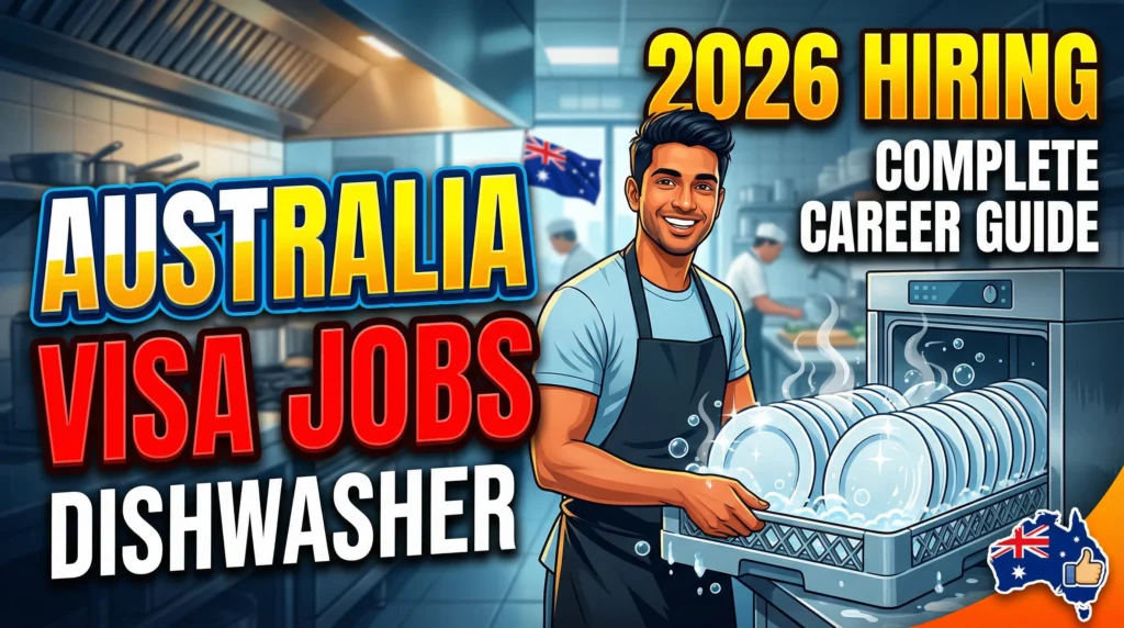 Restaurant Dishwasher Jobs in Australia Visa Hiring 2026 – Complete Career Guide