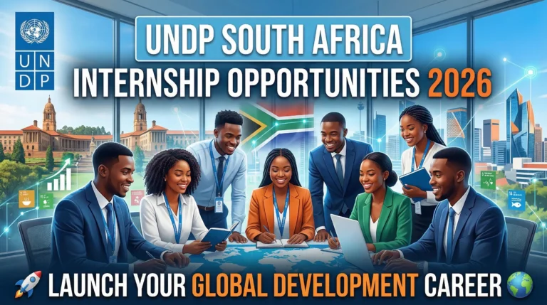 UNDP South Africa Internship Opportunities 2026: Launch Your Global Development Career in Pretoria