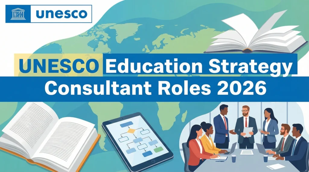 UNESCO Education Strategy Consultant Roles 2026 – Global Career Guide