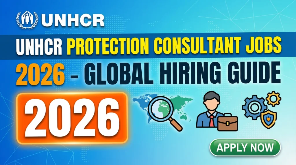 UNHCR Protection Consultant Jobs 2026 – Global Hiring Guide