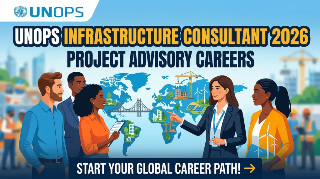 UNOPS Infrastructure Consultant 2026 – Project Advisory Careers
