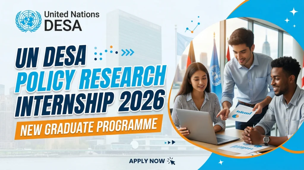 UN DESA Policy Research Internship 2026 – New Graduate Programme