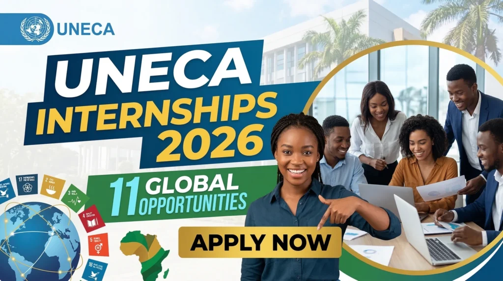 UNECA Internship Programme 2026 – Apply for 11 Global Internship Opportunities