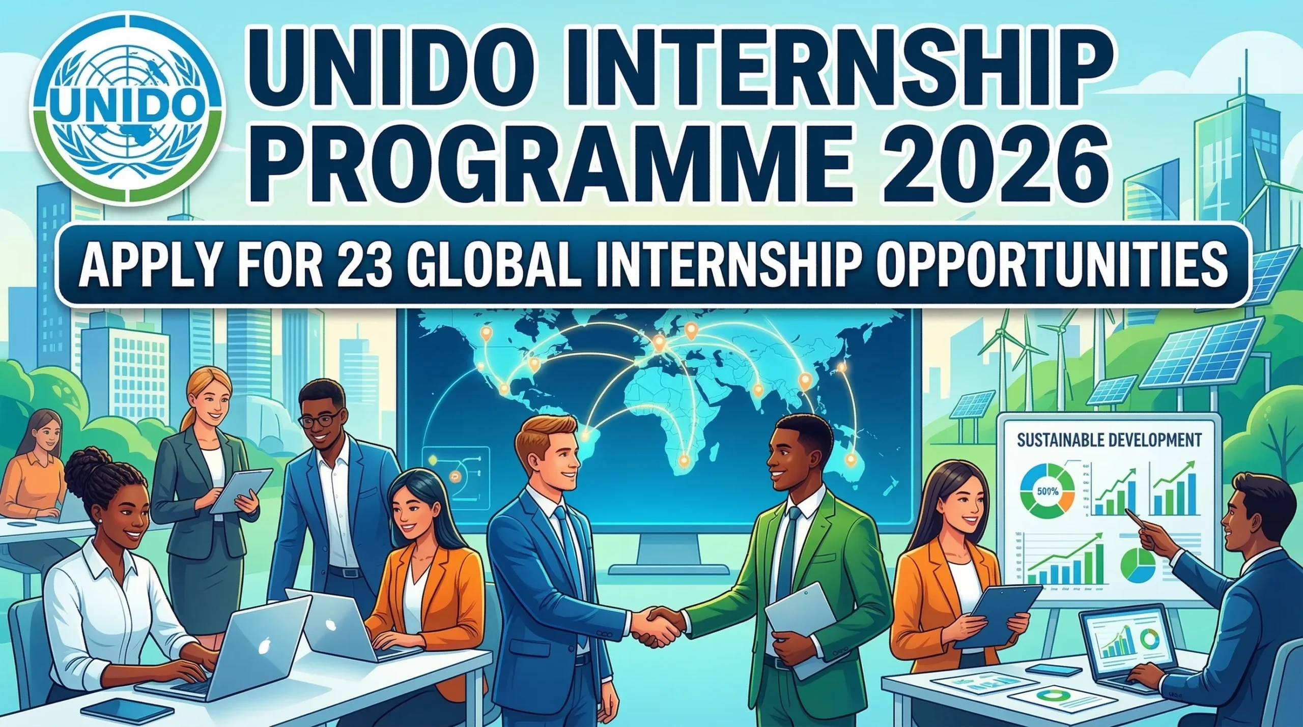 UNIDO Internship Programme 2026 – Apply for 23 Global Internship Opportunities