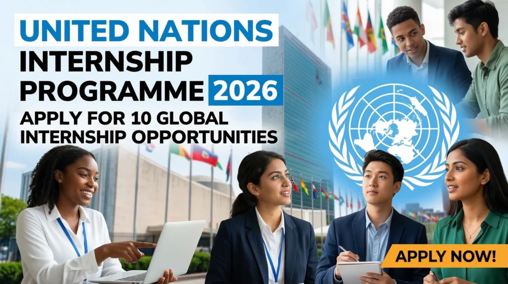 United Nations Internship Programme 2026 – Apply for 10 Global Internship Opportunities