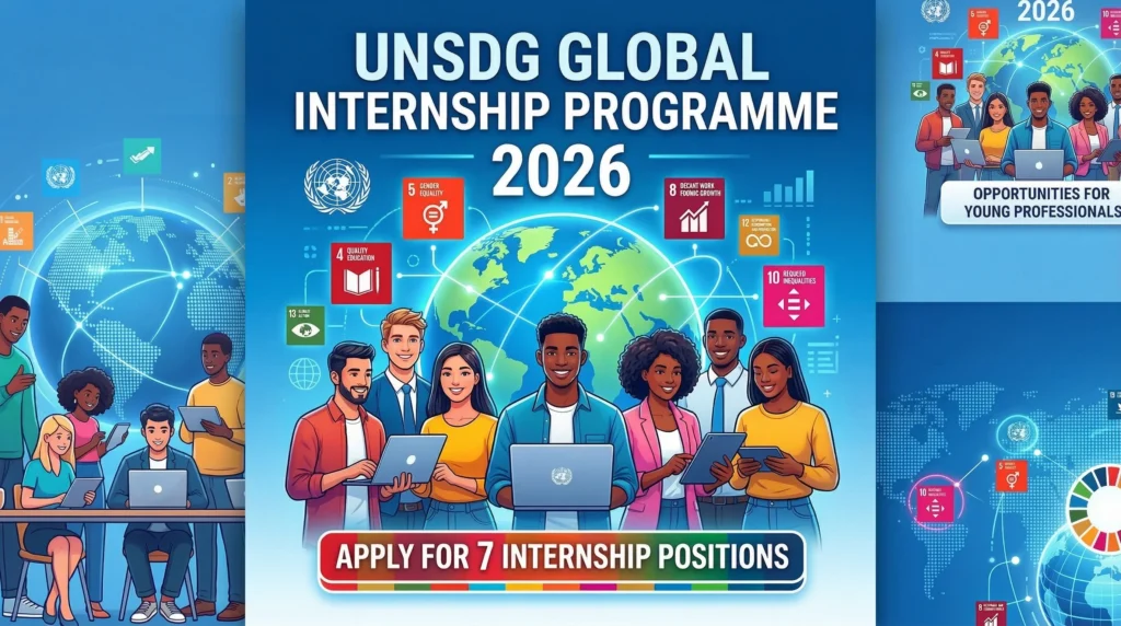 UNSDG Global Internship Programme 2026 – Apply for 7 Internship Positions
