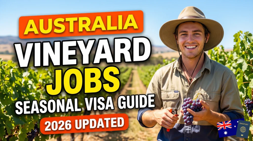 Vineyard Worker Jobs in Australia – Seasonal Visa Guide 2026