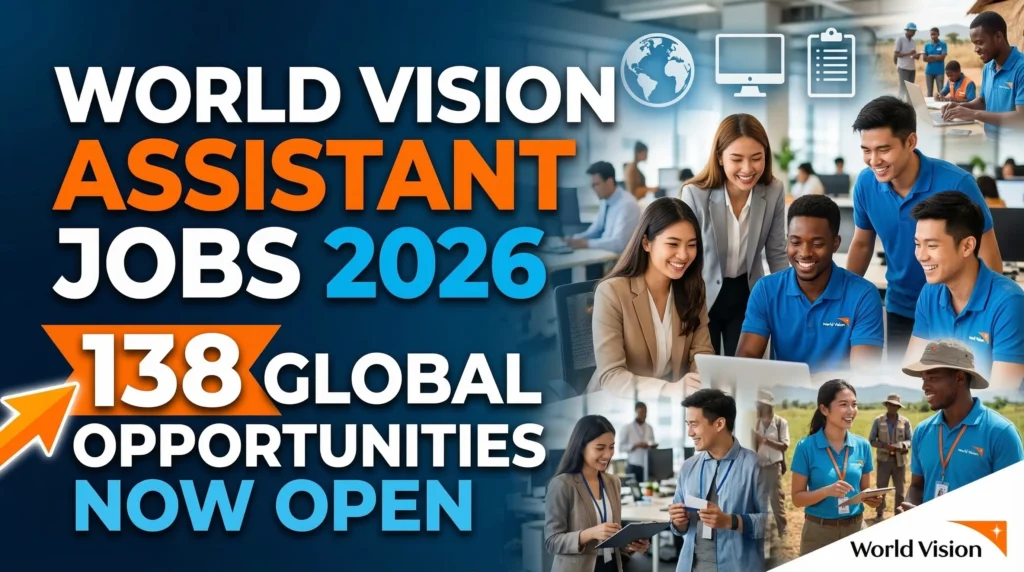 World Vision Assistant Jobs 2026 – 138 Global Opportunities Now Open