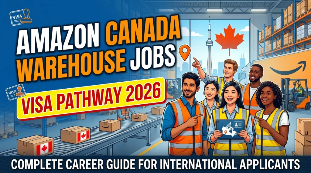 Amazon Warehouse Support Jobs in Canada Visa Pathway 2026 – Complete Career Guide for International Applicants