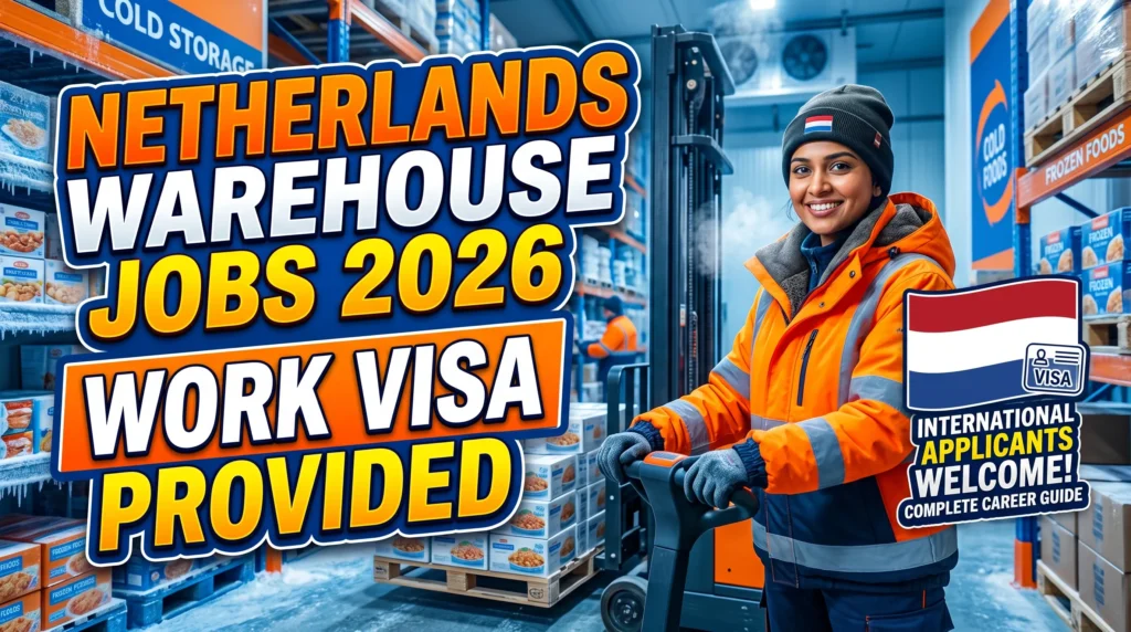 Cold Storage Warehouse Jobs in Netherlands with Work Visa 2026 – Complete Career Guide for International Applicants
