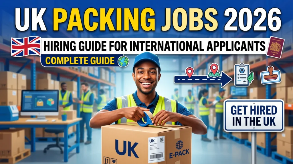 E-commerce Packing Jobs in UK 2026 – Complete Hiring Guide for International Applicants