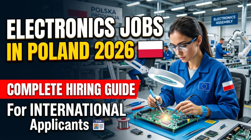 Electronics Assembly Worker Jobs in Poland 2026 – Complete Hiring Guide for International Applicants