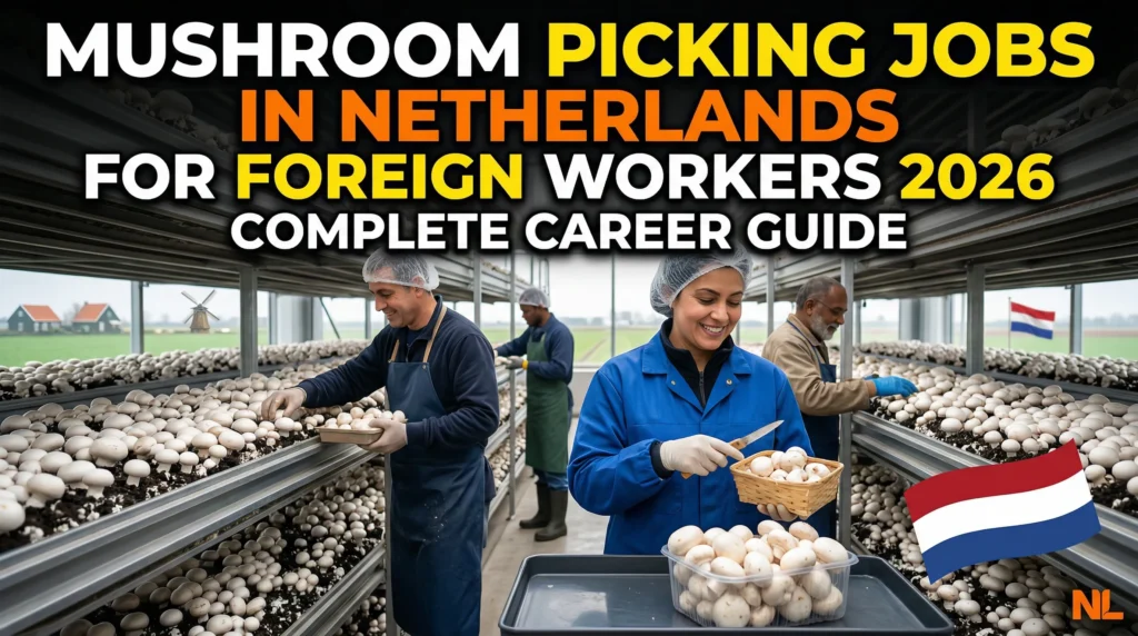 Mushroom Picking Jobs in Netherlands for Foreign Workers 2026 – Complete Career Guide