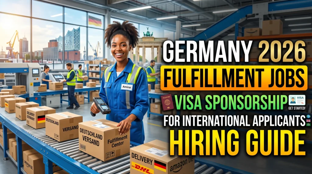 Online Retail Fulfillment Jobs in Germany with Visa Sponsorship 2026 – Complete Hiring Guide for International Applicants