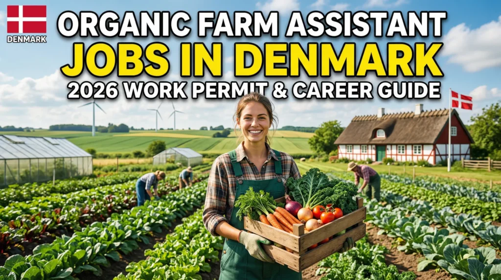 Organic Farm Assistant Jobs in Denmark with Work Permit 2026 – Complete Career Guide for International Applicants