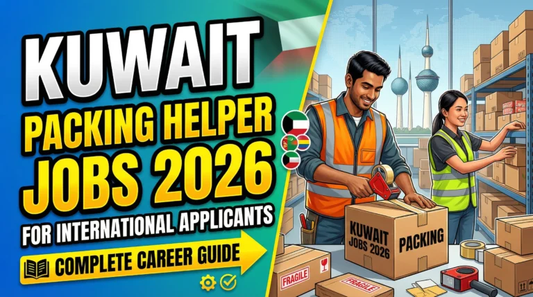 Packing Helper Jobs in Kuwait for International Applicants 2026 – Complete Career Guide
