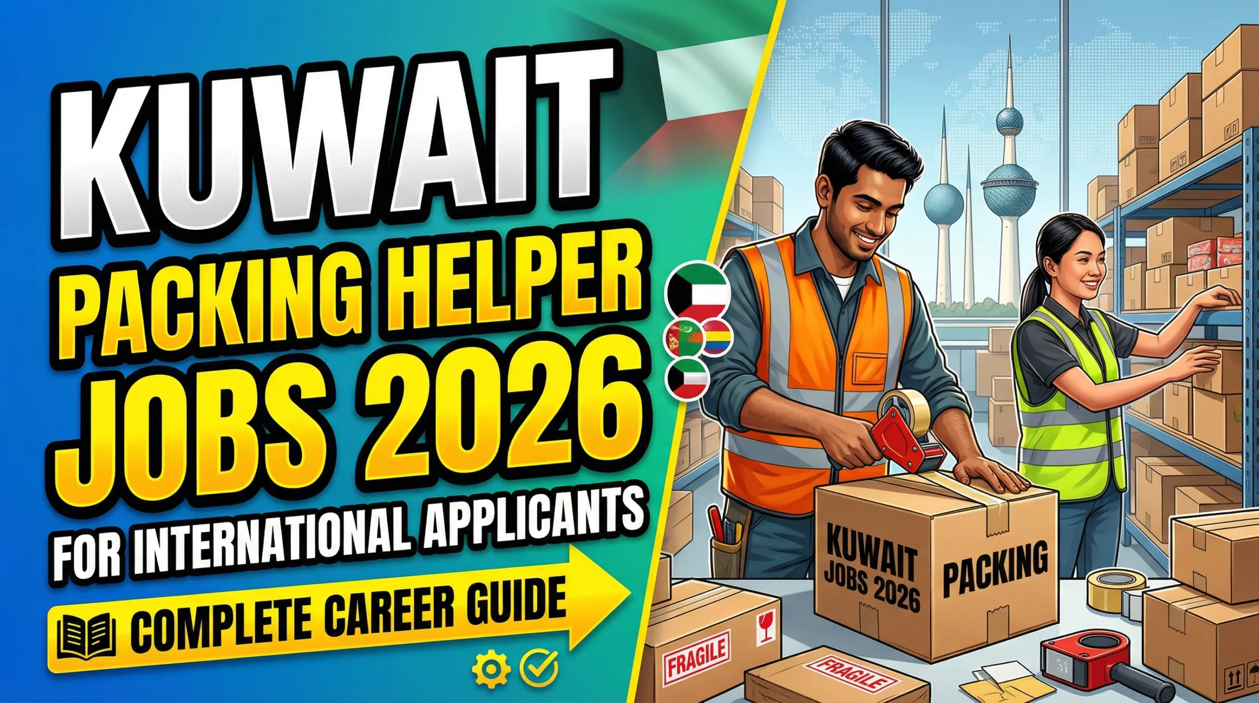 Packing Helper Jobs in Kuwait for International Applicants 2026 – Complete Career Guide