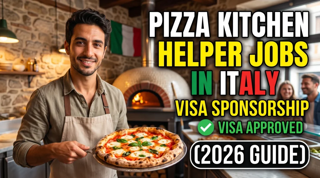 Pizza Kitchen Helper Jobs in Italy with Visa Sponsorship (2026 Guide)