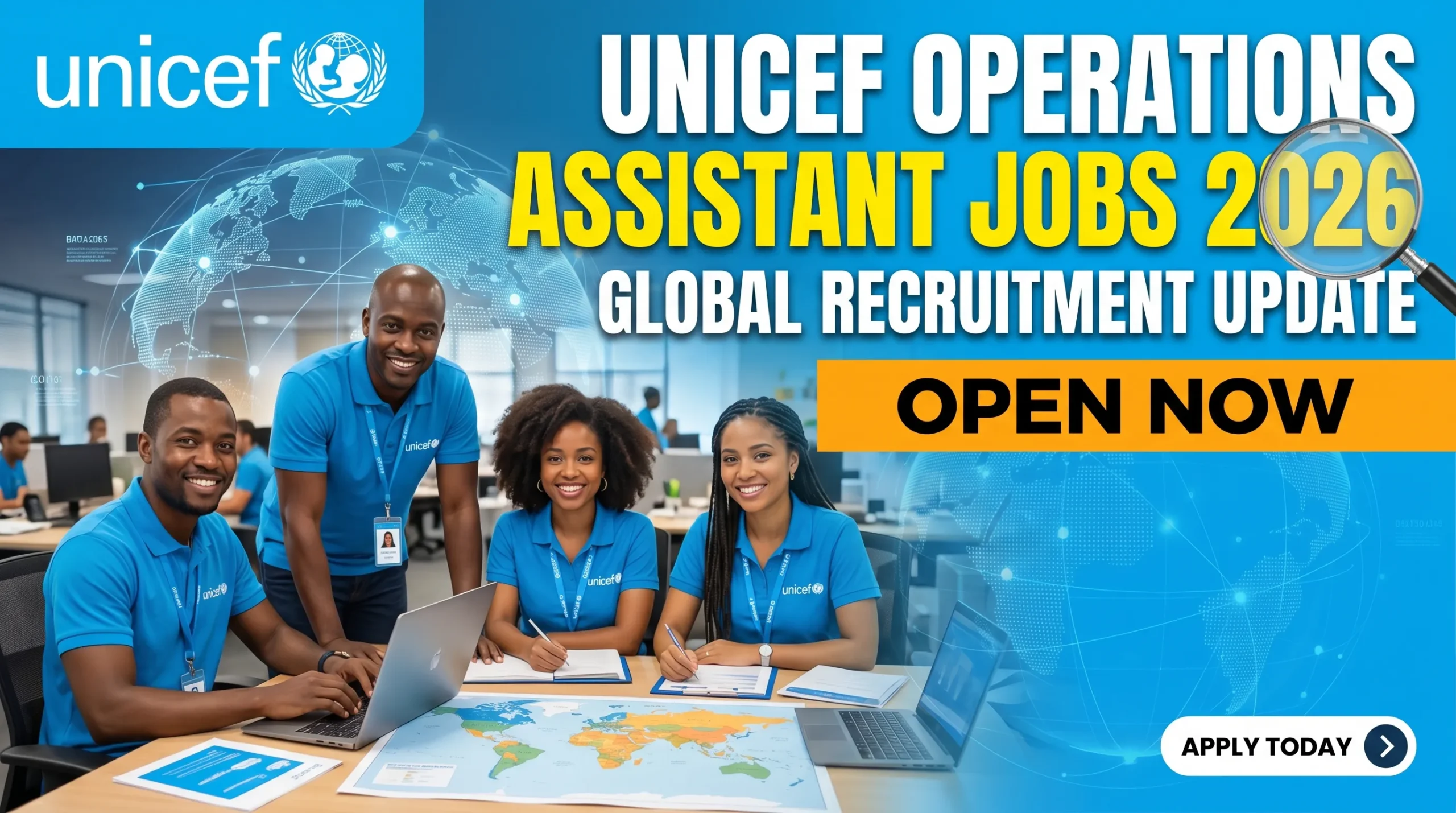 UNICEF Operations Assistant Jobs 2026 – Global Recruitment Update