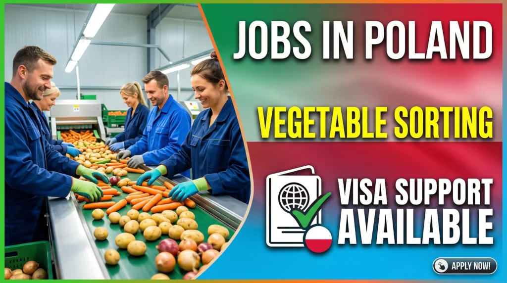 Vegetable Sorting Jobs in Poland with Visa Support 2026 – Complete Career Guide for International Applicants