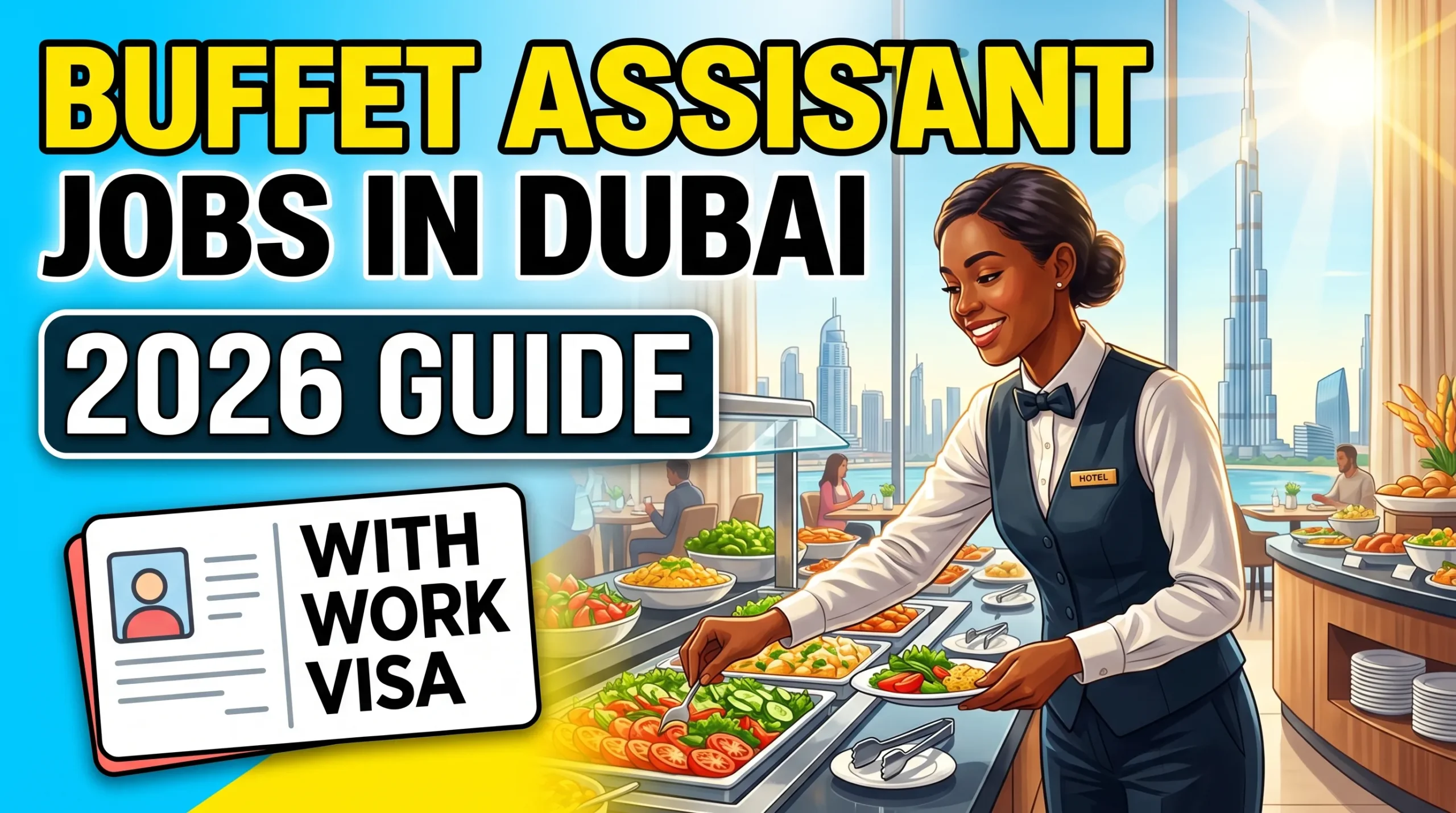 Buffet Assistant Jobs in Dubai with Work Visa (2026 Guide)