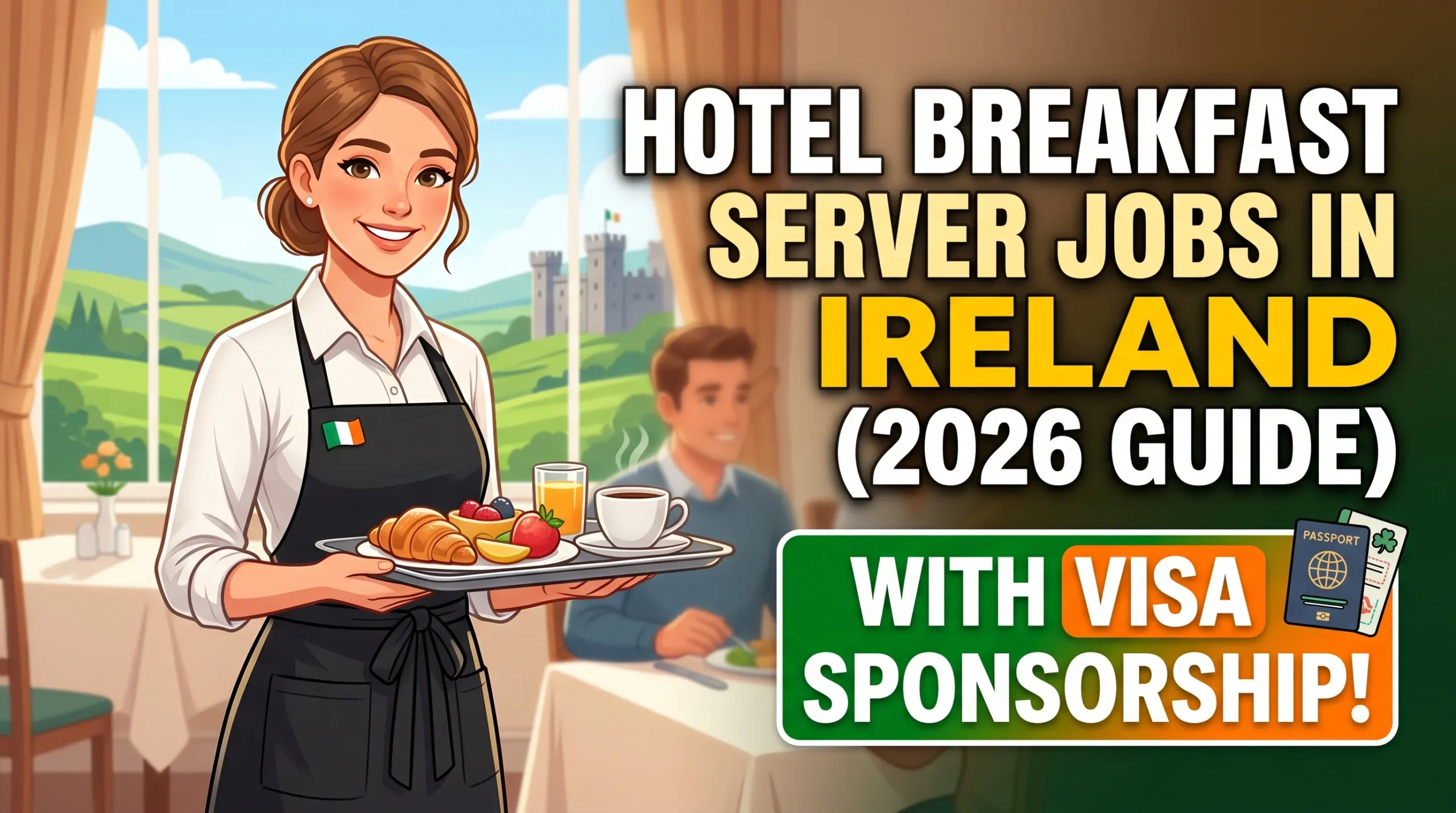 Hotel Breakfast Server Jobs in Ireland with Visa Sponsorship (2026 Guide)