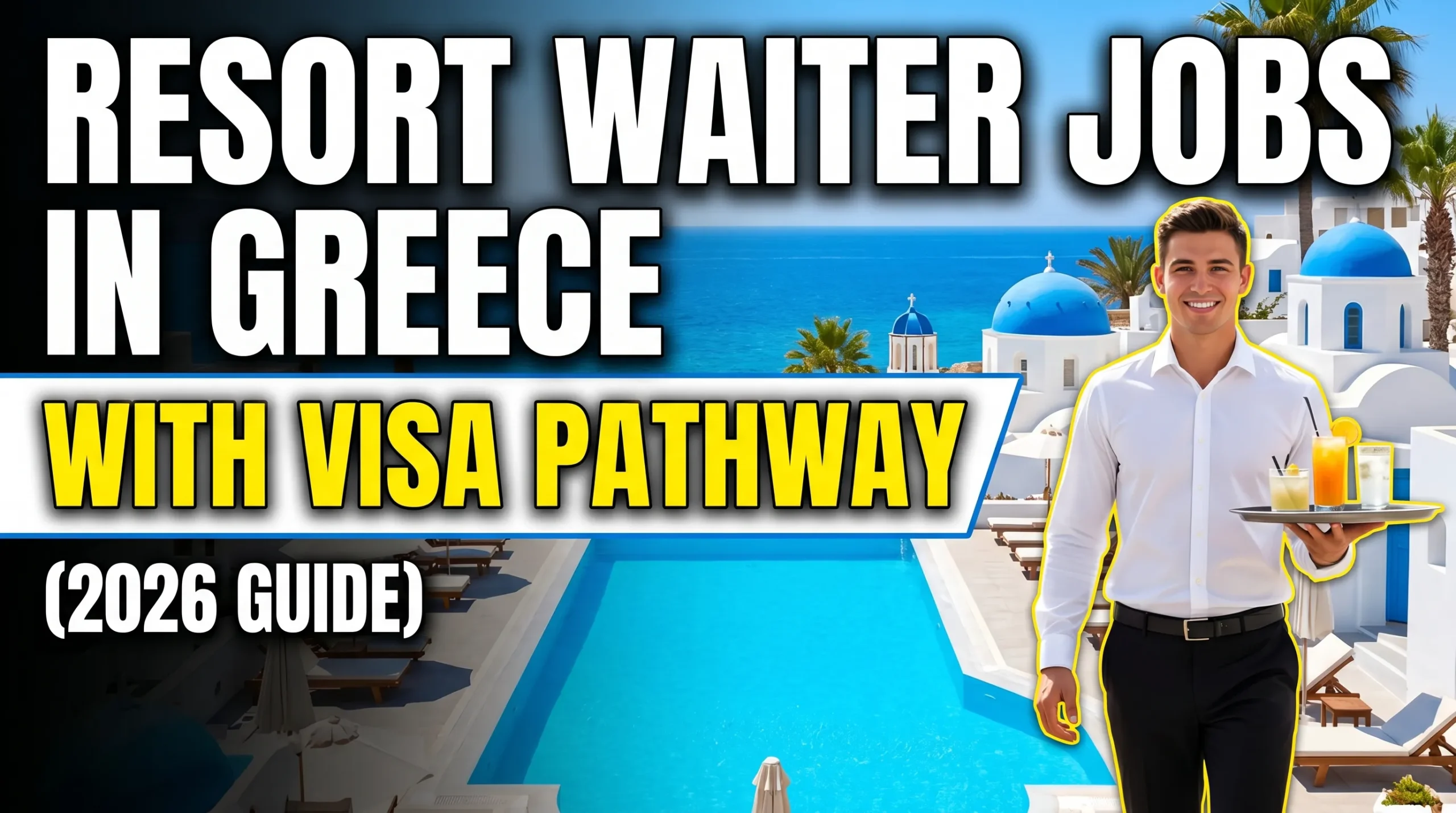 Resort Waiter Jobs in Greece