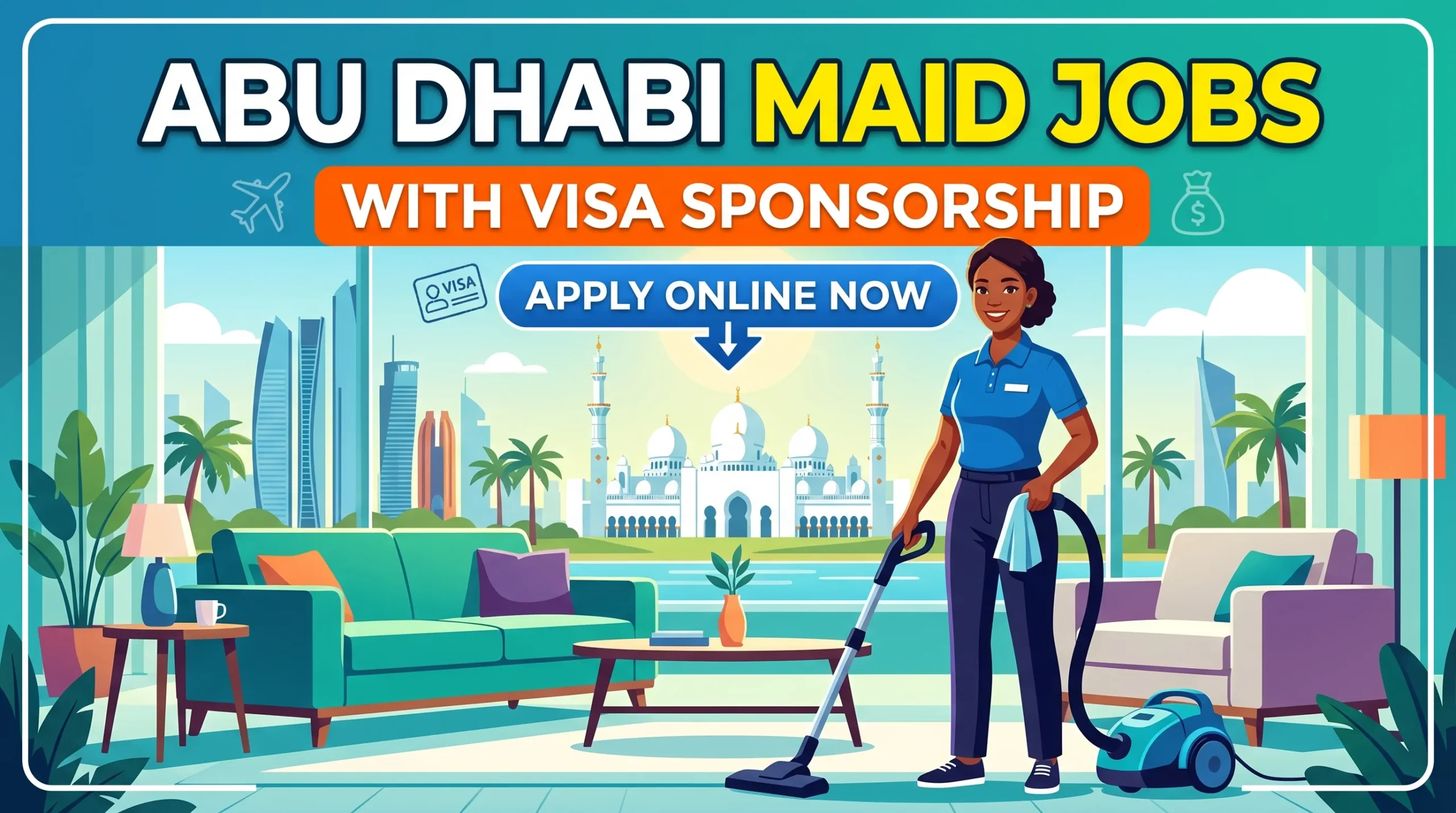 Abu Dhabi House Maid Jobs