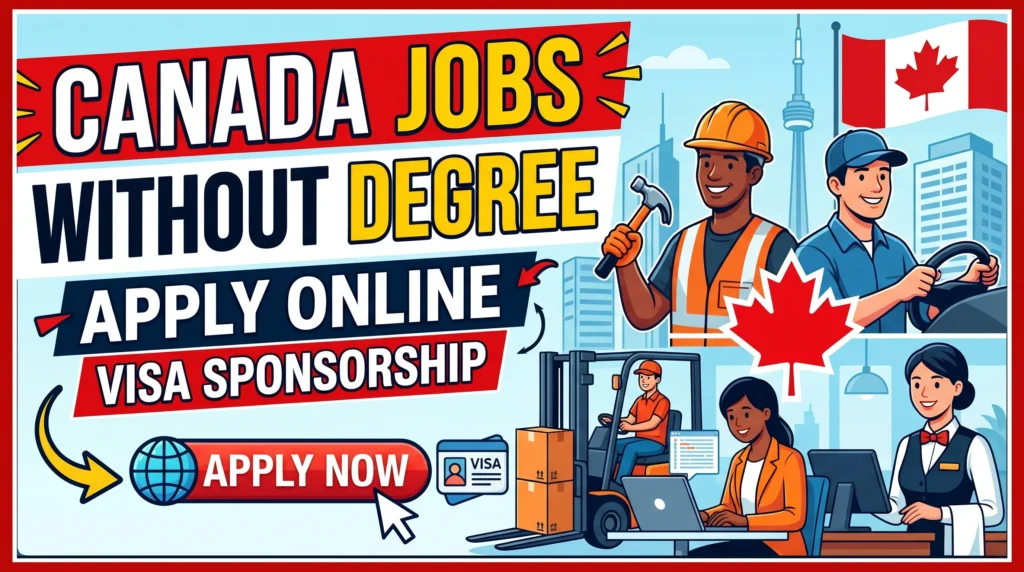 Canada Jobs Without Degree