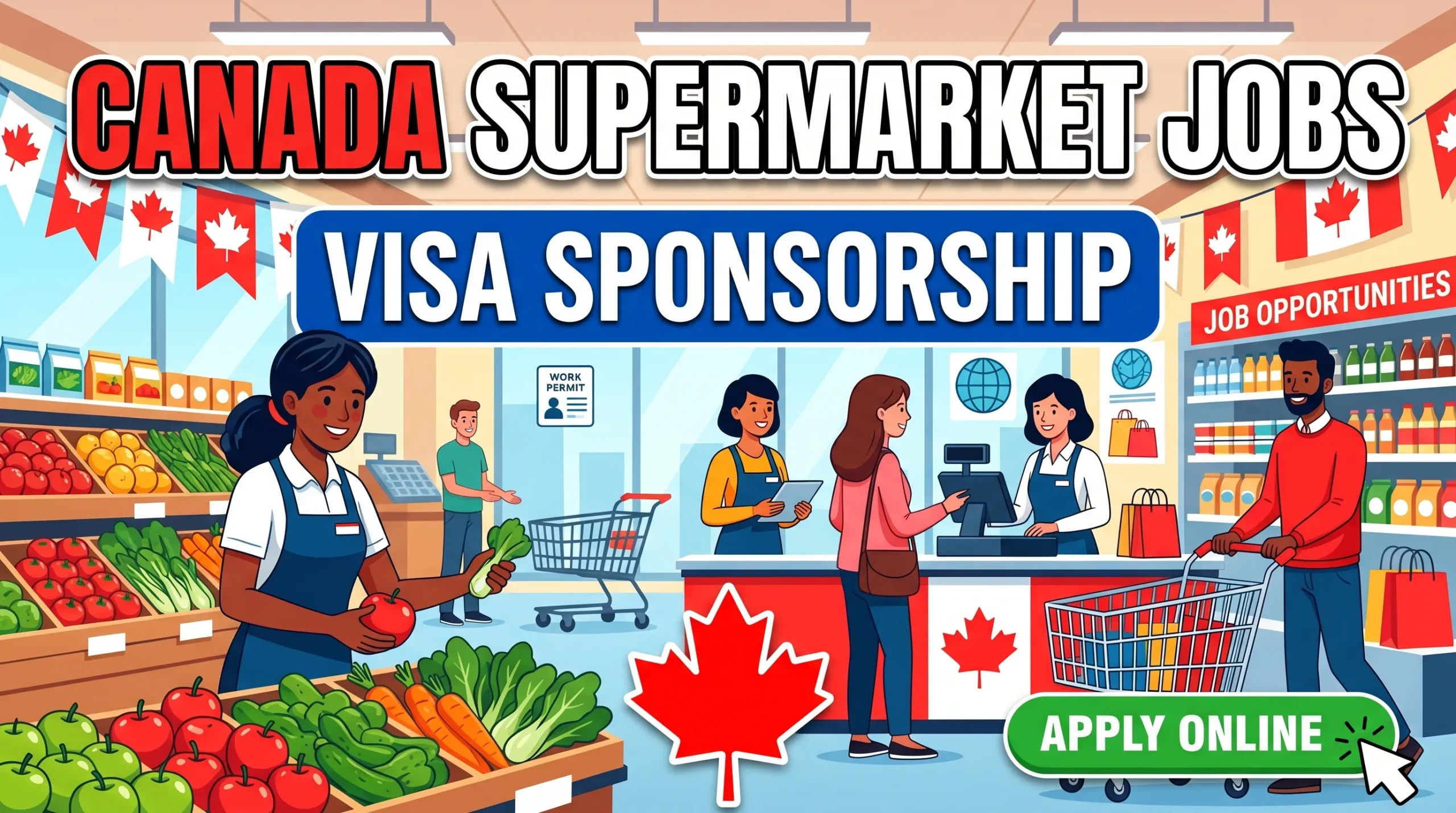 Canada Supermarket Jobs