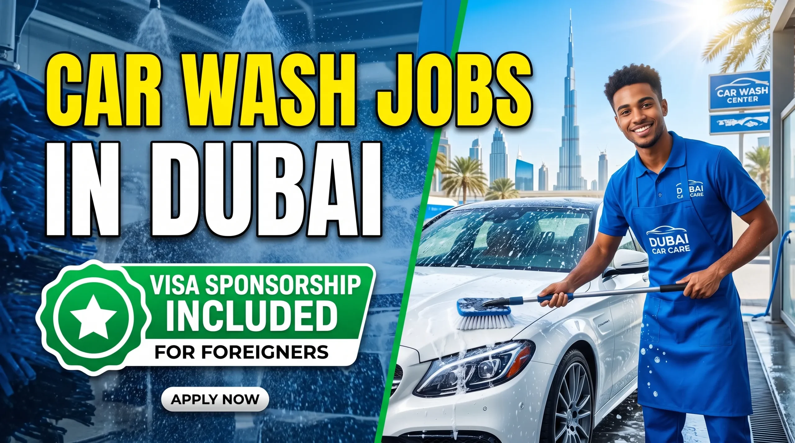 Car Wash Attendant Jobs in Dubai