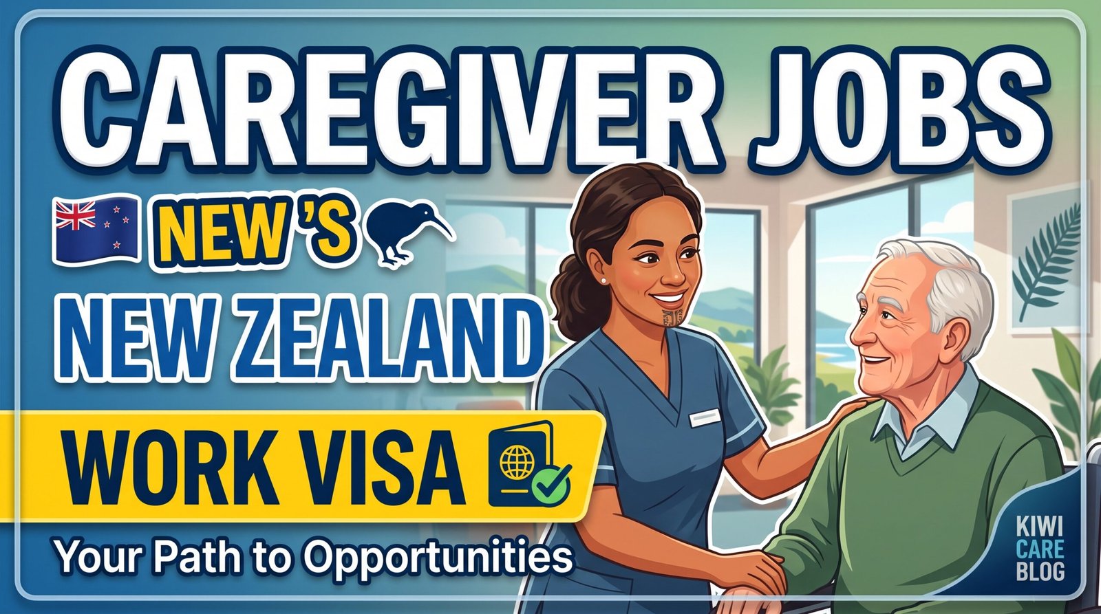 Caregiver Jobs in New Zealand with Work Visa