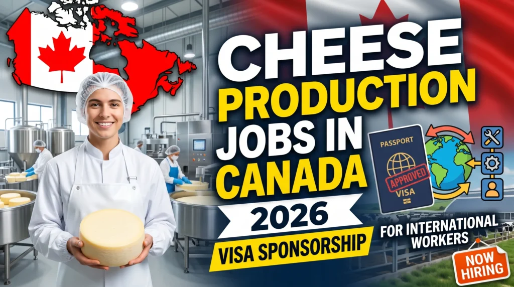 Cheese Production Jobs in Canada